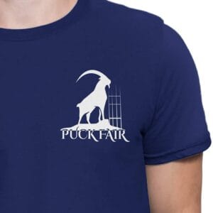 Puck Goat and Stand T-shirt mens