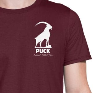 Puck Ireland's Oldest Fair - T-shirt detailjpg